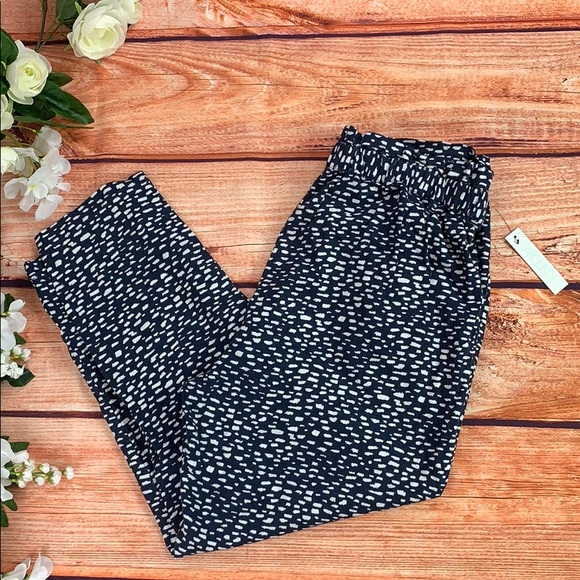 Caslon Pants - 3/$30 🆕 Abound Navy Casual Linen Capri Pants NWT